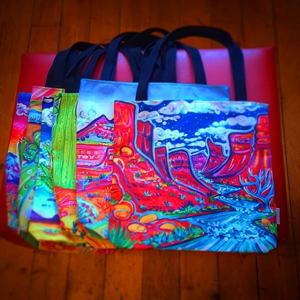 Rachel Houseman, Designer Tote Bags, Tote Bag, ColorScapes, Santa Fe, Southwest