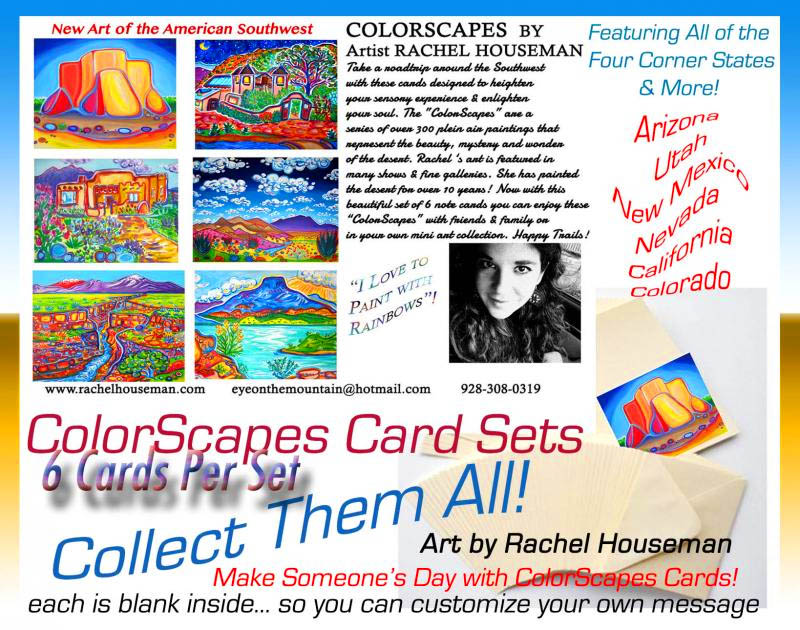 Cards, Cardset, Rachel Houseman, Cards, Gift Cards, ColorScapes Card Sets