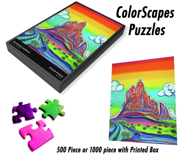 Rachel Houseman, Art Puzzle, 1000 Piece Puzzle, Art Gift, ColorScapes Fine Art
