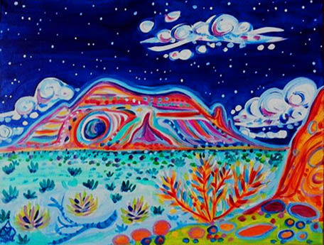 Moab, Rachel Houseman, ColorScapes, Fine Art, Slick Rock, Utah, Colorful art