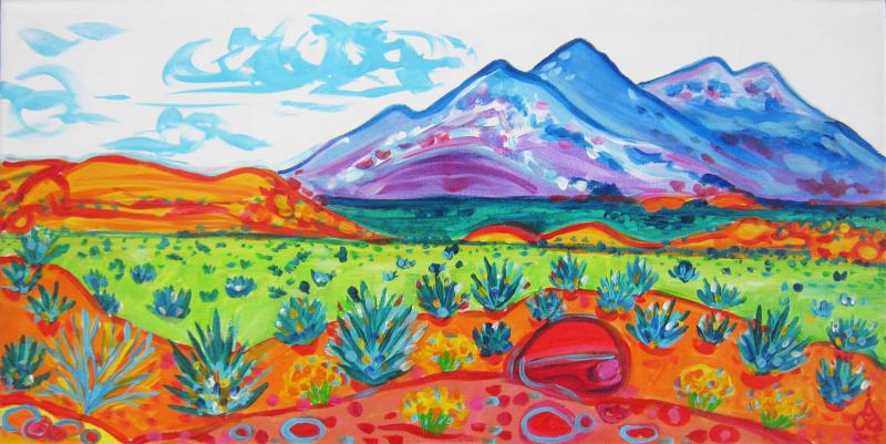 Rachel Houseman, Eye on the Mountain Art Gallery, ColorScapes, Santa Fe Artist