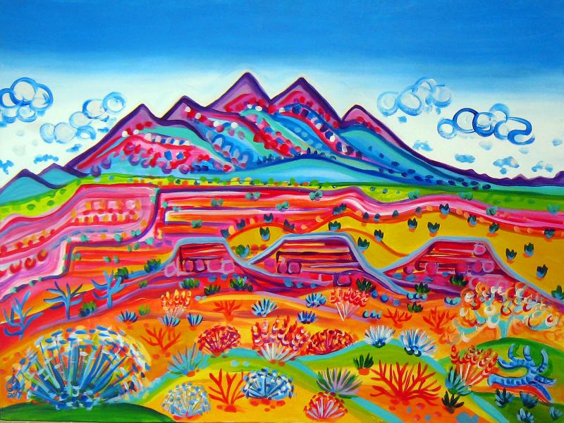 Rachel Houseman, ColorScapes Fine Art, ColorScapes, Moab Colorful Art