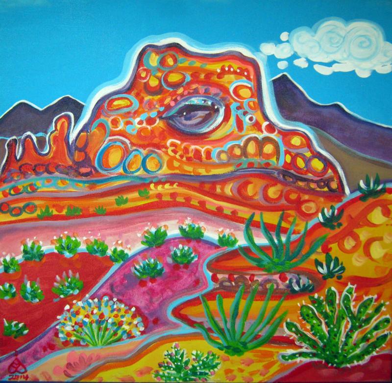 Rachel Houseman, Artist, ColorScapes, Moab Earth Temple
