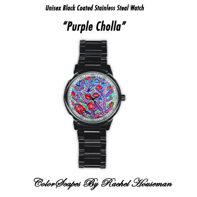 ColorScapes Fine Art, Watch, Colorful, Designer Watch, Unisex, Rachel Houseman