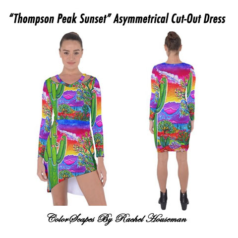 Asymmertrical, Dress, Cut Out, Fashion, Style, ColorScapes Fashions, Cool Dress