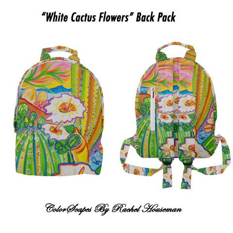 Back Pack, Carry All, Travel Back Pack, Fashion Back Pack, ColorScapes, Style